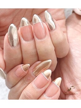 ノーラスリエン(Nolaslien)/ミラー フレンチ 夏 ゴールド