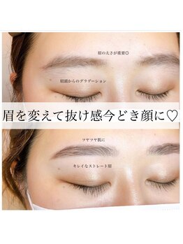 ホワイトアイ 谷町四丁目(WHITE EYE)/眉毛