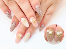 ネイルコレクション ベビーピンク(Baby Pink)/ジェルアート放題★ツイード