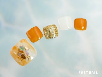 ファストネイル ロコ 春日店(FASTNAIL LOCO)/夏のフットネイル【12220】