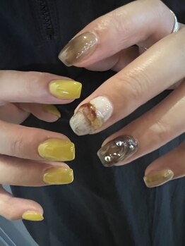 シャルムネイル(charme nail)/アシメデザイン