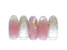 ネイルサロン ドゥ(Nail Salon Doux)/14番　2025春デザインコンテスト