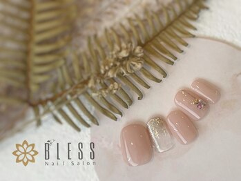 ネイルアンドアイラッシュ ブレス エスパル山形本店(BLESS)/クリアカラーが美しい♪