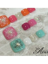 フット　定額デザインBコース