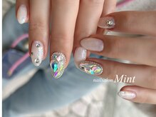 ネイルサロン ミント(Mint)/きらきら敷き詰めネイル♪