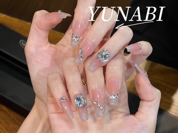 ユナビ 池袋東口店(Yunabi)の写真/【3000種類以上のパーツ付け放題】貴方だけのネイルに！キラキラ・派手ネイルが好きな方に！オススメ！