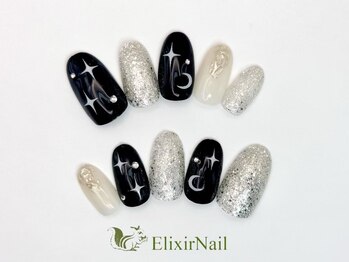 エリクサーネイル 長堀橋(Elixir Nail)/定額aシンプル/クーポン使用
