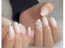 ラズワルド(Lazward)/透け感＊シアーホワイトデザイン