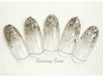 はあとねいる 王子店/【12月限定】シャンパンスノー