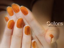 カラーズ広尾 ネイルラウンジ(Colors Hiroo Nail Lounge)/大人スキニーフレンチネイル