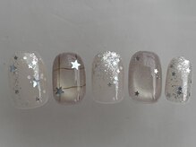 アイネイルズ 渋谷店(I nails)/キラキラ星ネイル