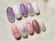 ネイルサロン メイプル(Nail Salon maple)/押し花ネイル