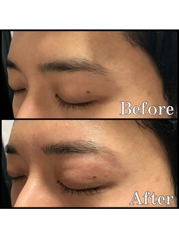 眉毛男子 新宿店/眉毛　Before/After 