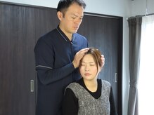 結(Yui)の雰囲気（熟練の手技で各部位の可動域を広げていきます◎）