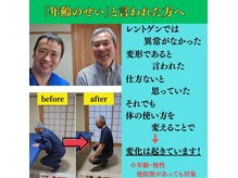 Re:ひざケアの雰囲気(年のせいと諦めないでください)