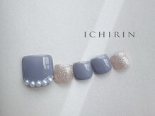 イチリンネイル 千葉店(ICHIRIN NAIL)/シンプルフットネイル