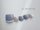 シンプルフットネイル