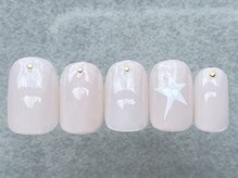 ネイルメゾン 天神店(NAIL MAISON)/シンプルスター￥5000