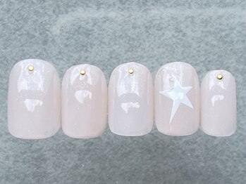 ネイルメゾン 天神店(NAIL MAISON)/シンプルスター¥5000
