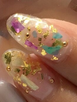 リリアーナ(Liliana)/クリアネイル＋パーツ乗せ放題