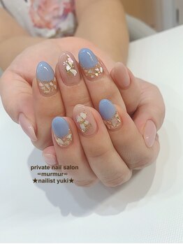 プライベート ネイルサロン マーマ(murmur)/お上品シェルネイル