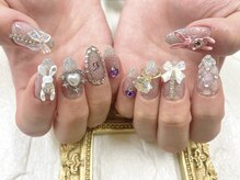 ネイルサロン トゥービー 御徒町上野(To Be)/パーツ付け放題コース8990円