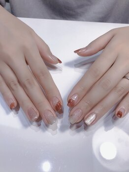 クリスタルネイルサロン(Crystal Nail)/変形フレンチ