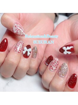 スズラン(SUZURAN)/ツイードリボン