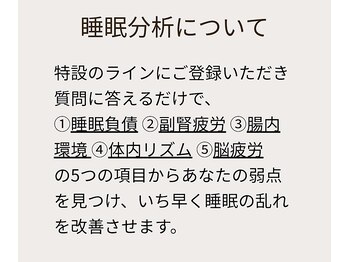 ゆくる/睡眠分析について