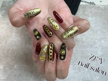 ゼットアンドワイ(Z&Y)の写真/【スカルプシンプルコース(2色まで選べる)¥12000】美フォルムにこだわりあり☆［夜22時まで営業♪］