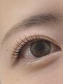 エールラッシュカール 森ノ宮(aile lash curl) 短めまつ毛も最大限にあげます。