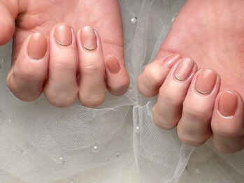 ノンノンネイル(Nonnon.nail)/ピーチカラー