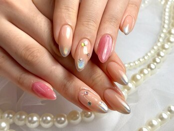 パダアット ヴァラネイル 天神南店(PADA at VALLANAIL)/韓国ネイル/ユニコーングラデ