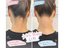 カロス(Calos)の雰囲気（首元のラインが整い洗練された印象に。アップにすると美しい）