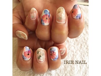 アイリーネイル(IRIE NAIL)/ジェル　手描き１０本アート