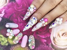 アン ジョーヌドラゴ/カラフル☆パールネイル