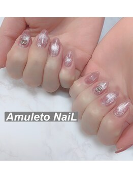 アムレート ネイル 蕨(Amuleto NaiL)/マグネット&ビジューアート