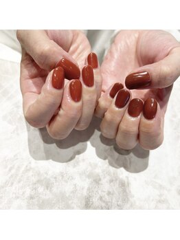 ワンカラーハンドネイル【岡山】