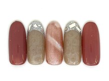 ディーネイル 四条烏丸(D-nail)/5番　2024秋デザインコンテスト