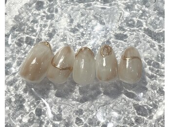 ミュウネイル(miu_nail)/ニュアンス×ミラー