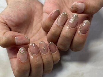 ラナ(Lana)の写真/指先からナチュラル美人に☆シンプルだからこそ差が出る！"可愛い"を追求したネイルを実現◎