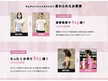 モムチャン フィットネスジム(MOMCHANG FITNESS GYM)/ビフォーアフター
