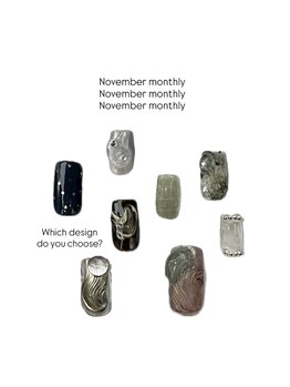 アンネ 千葉中央店(ANNE)/◎November monthly design