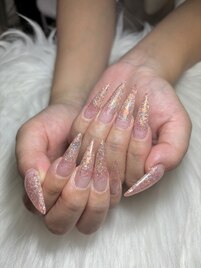 【スカルプ】ラメグラデーション