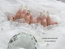 アマリリス(Amaryllis)/成人式ネイル