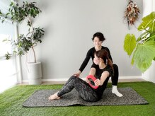クロリラボ(黒梨Labo)の雰囲気（女性トレーナーがマンツーマンで体幹トレーニング指導☆姿勢改善）