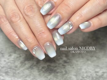 ニコリー 岡本店(NICORY)/うるマグ×グラデ×ビジュー