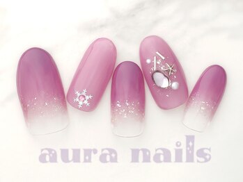 アウラネイルズ(aura nails)/☆ベーシックデザイン¥7800