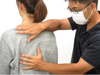 マッチ鍼灸整骨院/背骨の調整たるみ予防は姿勢から