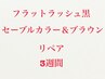 ３週間以内【前回フラット・カラー付け放題で来店された方】　リペア　￥4400